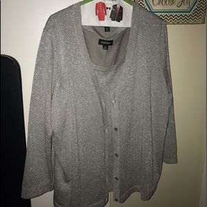 Women's Two Piece Sweater Top